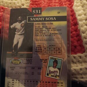 Sammy Sosa card